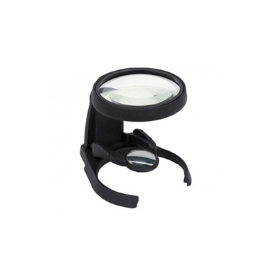 8x Aspheric, Stand Magnifer with fixed focus, Torch illuminated